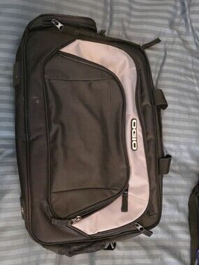 OGIO Black and Gray Laptop Messenger Bag
